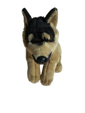 Toys "R" Us German Shepherd 14" Plush Realistic Stuffed Animal Puppy Dog 2012