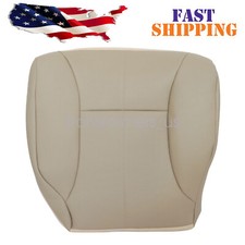 For 1998-2002 Dodge Ram 1500 2500 3500 Driver Side Bottom Leather Seat Cover Tan