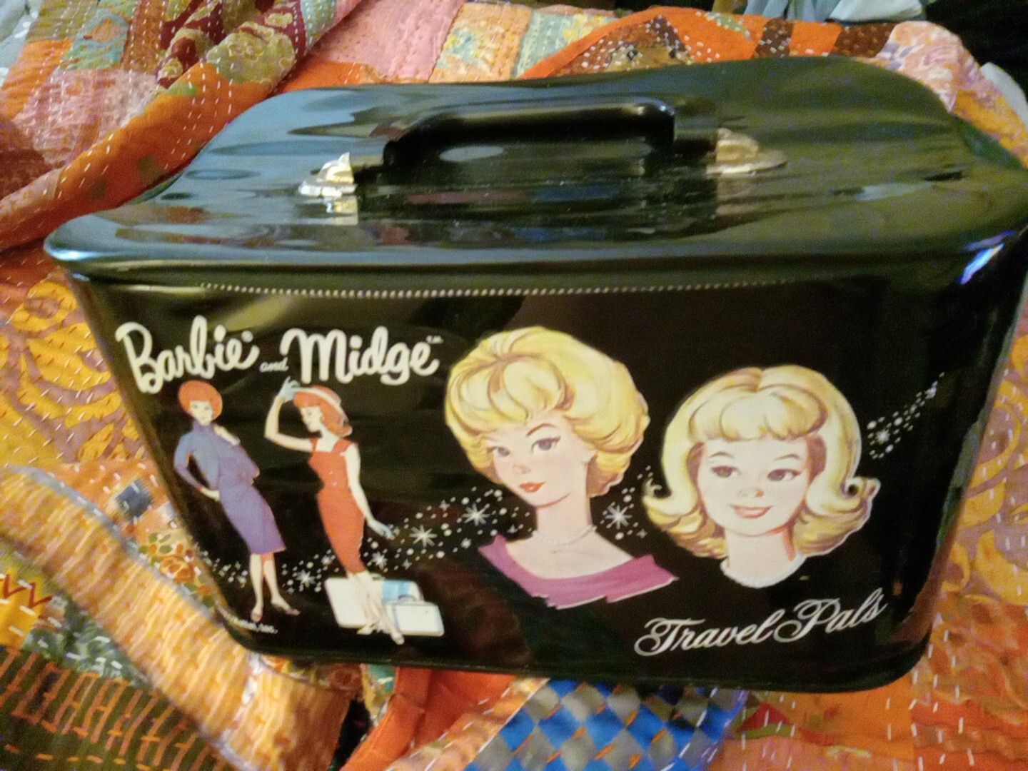 Vintage Barbie Train Case eBay