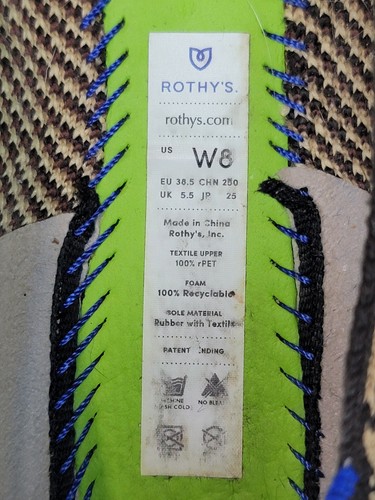 Rothy's The Flat Round Toe Ballet Shoes 8 Leopard Cheetah Animal Print SHIPSFAST - Picture 14 of 15