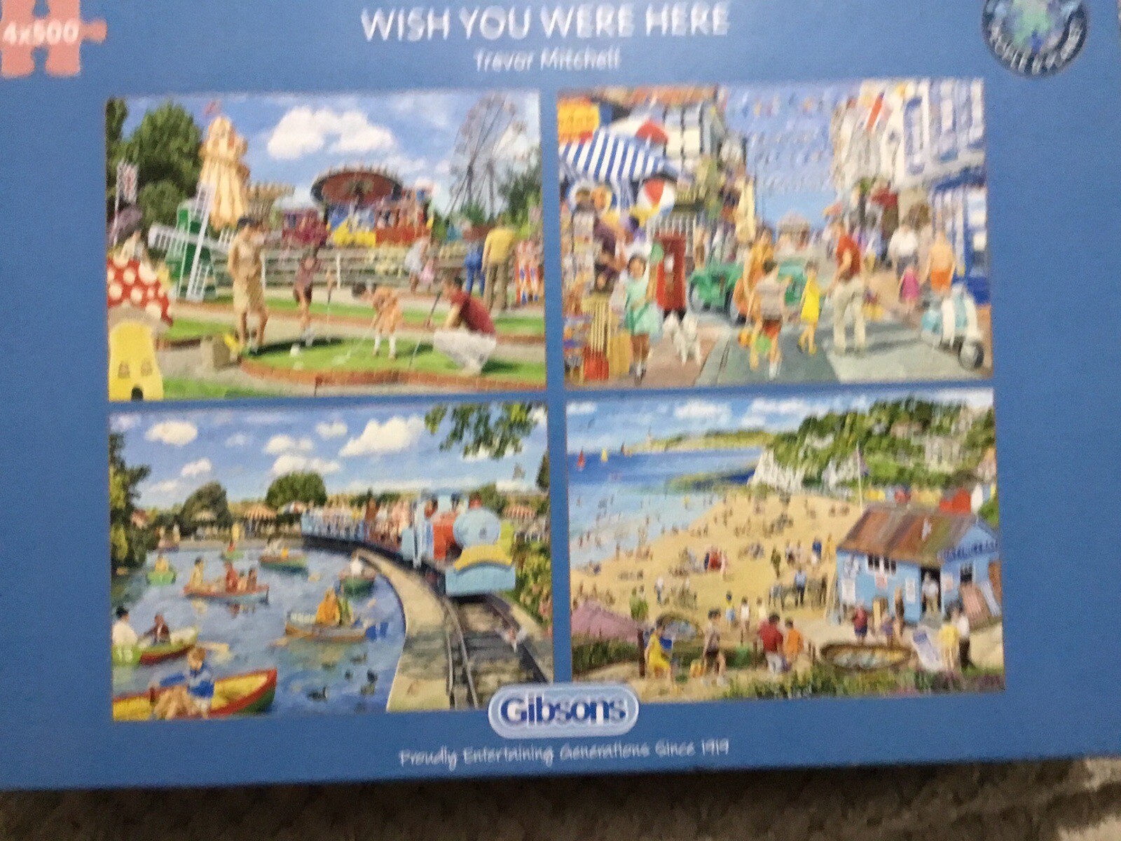 Gibson Wish You Were Here Jigsaw Puzzles 500 Pieces 5012269050592 eBay