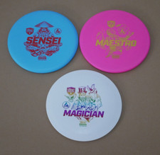 3x DISCMANIA Sensei Maestro Magician Disc