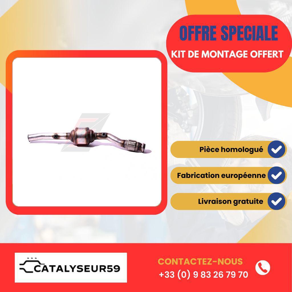 Catalyseur Peugeot 607 2.2i 16V EW12J4 pour moteur essence 3FZ 158 cv