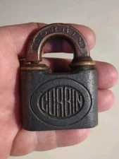 Vintage Corbin Padlock With No Key New Britain, Connecticut USA Collectible Used