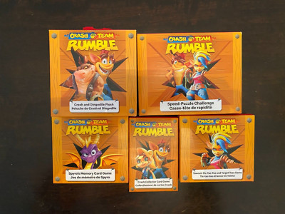 2023 McDonalds Happy Meal Crash Team Rumble (Lot) 5 NEW