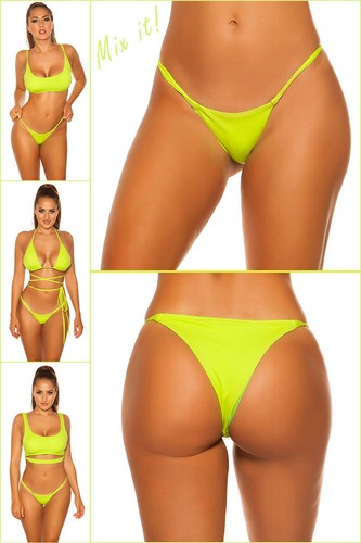 Bikini Slip Bikinihose Mix It!!! Sexy KouCla Brazilian Badehose Milax-Fashion - Bild 104 von 192