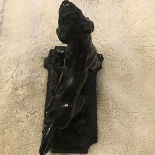 RONSON 1920 VINTAGE Löwe BUCHSTÜTZE Bronze - Bild 6 von 9