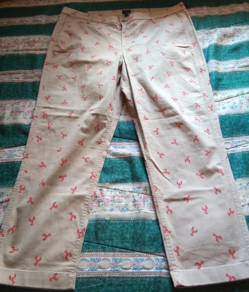 Pantaloni Donna J. CREW, cotone elasticizzato, Taglia 54,nuovo - Immagine 2 di 4