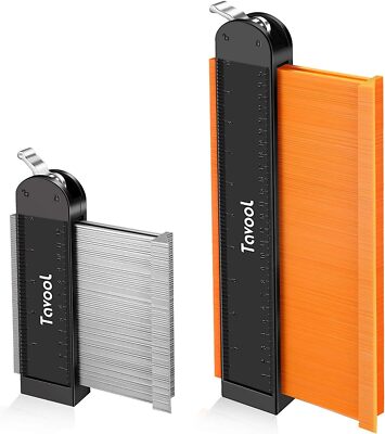 Konturenlehre Set 250-120 mm  Profillehre Konturschablone  Kontur Schablone