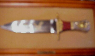 Franklin mint the American frontier Eagle Bowie Knife | eBay
