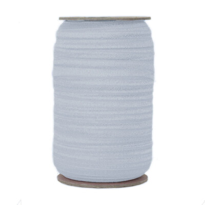 Icy Blue Fold Over Elastic 5/8'' 15mm 100 Yard | Elastic By The Yard
