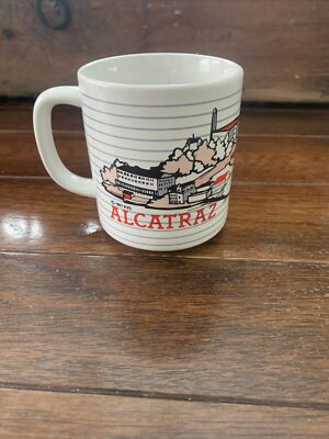 Vintage Souvenir Alcatraz Coffee Cup Mug | eBay