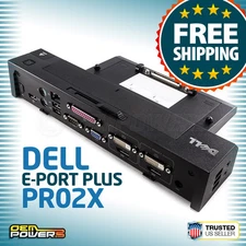 Dell Latitude E6510 E6520 E6530 E6540 E-Port Plus Replicator/Dock Station/PR02X
