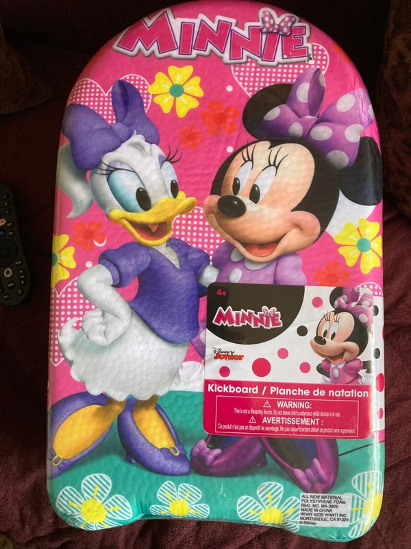Disney Junior, Minnie and Daisy Duck Foam Kickboard 17" x 10.5", accept offers