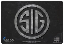 Cerus Gear Sig Sauer Officially Licensed Logo Armorers Cleaning mat MADE IN USA