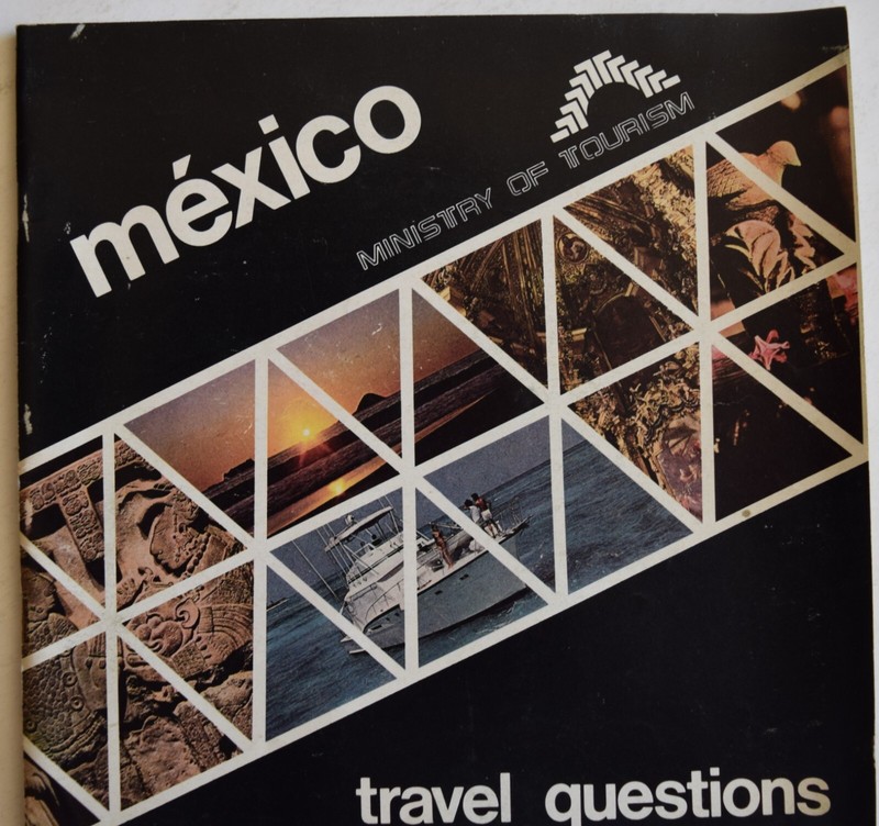 MEXICO MINISTRY OF TOURISM BOOKLET - VINTAGE