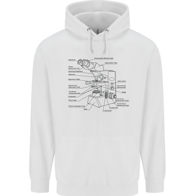 Mikroskop Biologie Wissenschaft Kinder Kids Hoodie
