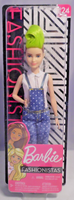 Barbie Fashionistas 2018/2019 Fashionista # 124 Green Mohawk, Petite FXL57 NEU