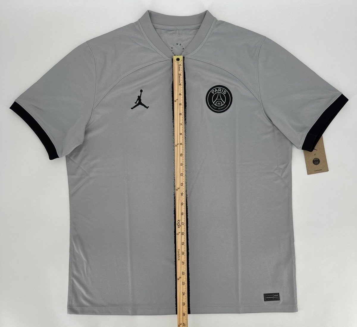 美品 Jordan×Paris Saint-Germain バスケ ゲームシャツ Air Jordan Jersey Men XL Paris Saint-German Away Soccer