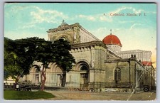 C.1910 MANILA PHILIPPINES PI MANILA HOTEL DENNISTON'S Postcard P64