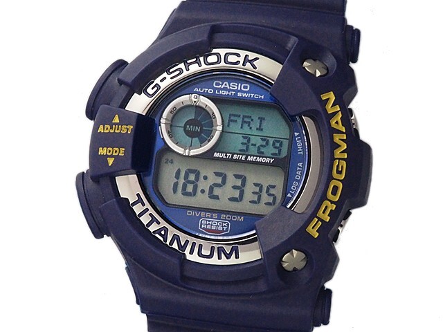 CASIO G-SHOCK DW-9900 FROGMAN フロッグマン DW-9900-1CJFサポートページ | CASIO