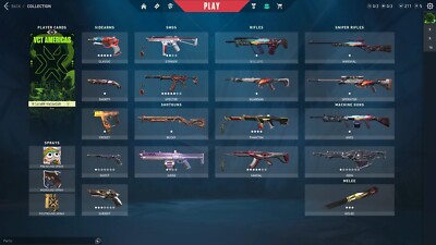 Valorant Account EU. Fast alle VCT skins und andere gute skins. Keine Rücknahme