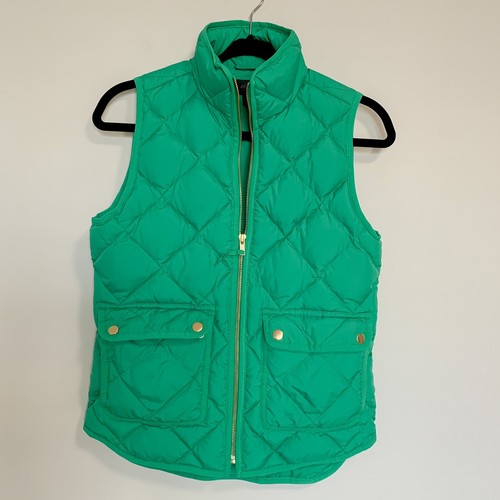J. Crew Excursion Quilted Down Vest 