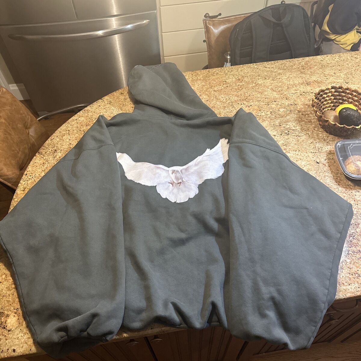 yeezy gap engineered by balenciaga dove hoodie Dark grey yeezy gap engineered by balenciaga dove hoodie Dark grey