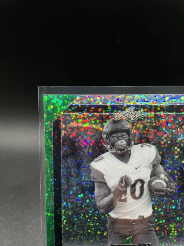 RASHAAD PENNY 2018 Leaf Green Flash Photography /15 On Card Auto Eagles 🔥 - Image 2 of 4