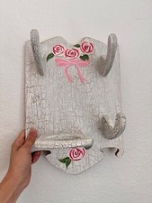 Wooden Wall Shelf Painted Wood Home Decor