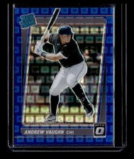 Andrew Vaughn 2021 Panini Donruss Optic Pandora Blue Prizm #116 #/99