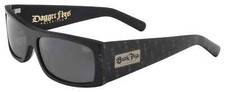 Black Flys Fly Dagger Fly/ Detector 2 Sunglasses, Matte Black, Polar, New