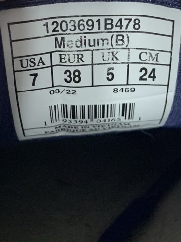 Brooks Glycerin 20 Womens Size 7 Shoes Blue White Pink Athletic Sneakers - Picture 7 of 7