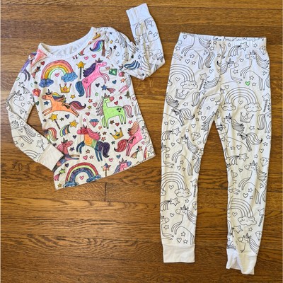 Caden Lane Girls' Color Me Pajamas Size 5-6