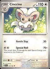Cinccino Uncommon SV05: Temporal Forces 137/162 NM