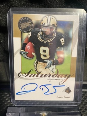 2008 Press Pass Legends Dorien Bryant On-Card Auto Saturday Signatures Purdue