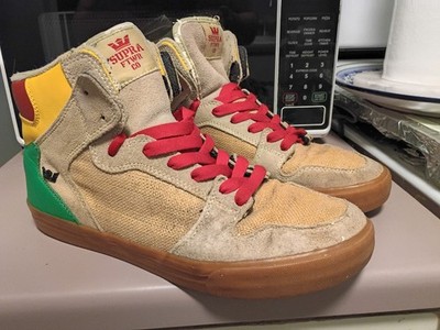 RARE SUPRA VAIDER RASTAS SKATEBOARD SHOES osiris DC SB ES Dunk Jordan Vans Dvs