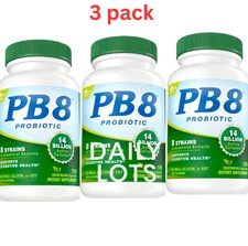 Nutrition Now PB 8 Pro-Biotic Acidophilus Caps, 120-Ct (Pack of 3)
