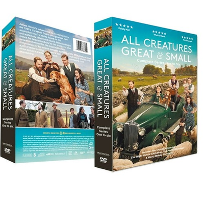 #ad All Creatures Great and Small Seasons 1 6 DVD Complete Series Brand New Sealed $29.95