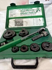 Greenlee 7238SB Manual Punch Driver Set - 15 Piece