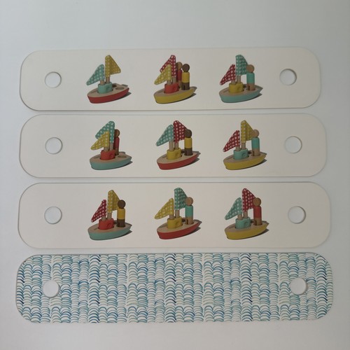 Lovevery Pattern Match Boats & Cards Set The Analyst Play Kit COMPLETE - Picture 9 of 12