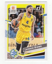 2023-24 Panini Donruss Turkish Airlines EuroLeague Lorenzo Brown #112