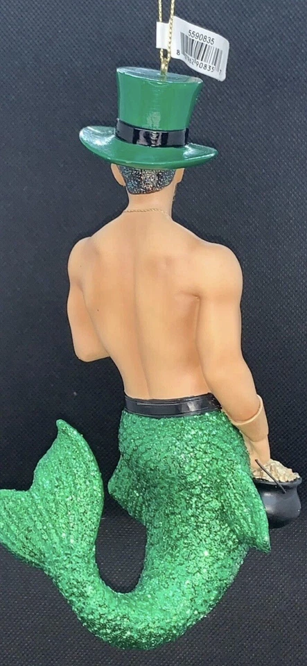 December Diamonds Merman Lucky Charm 2014 Rare  - Image 3 of 4
