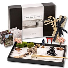 Zen Garden Kit 11x8 Beautiful Premium Japanese Mini Sand