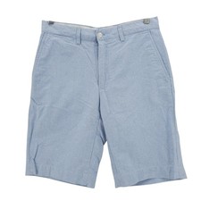 POLO RALPH LAUREN Light Blue Chino Shorts 100 Cotton 10.75" Inseam Size 30