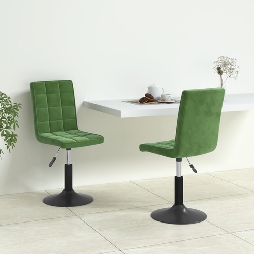 1/2/4/6x Silla de Comedor Giratoria de Terciopelo Multicolor Asiento vidaXL - Imagen 11 de 132