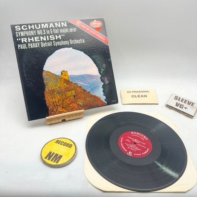 Robert Schumann / Paul Pa...- Symphony No. 3 In E-flat ... NM/VG+ Ultrasonic Cl