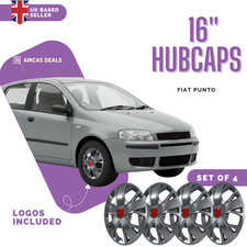 16" Wheel Trims Set of 4 Compatible With Fiat Fiat Punto  non-oem ##