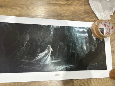 When All Other Lights Go Out Galadriel Weta print Hobbit Tolkien Lord RIngs see*