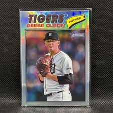 Reese Olson *Refractor* 2026 Topps Heritage Chrome #71 Detroit Tigers MLB